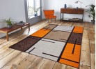Мокетен килим ERIKA 8010 beige/orange